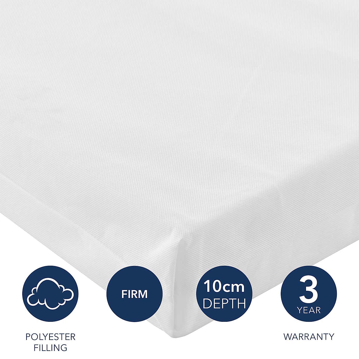 Tutti Bambini Eco Fibre Deluxe Cot Mattress