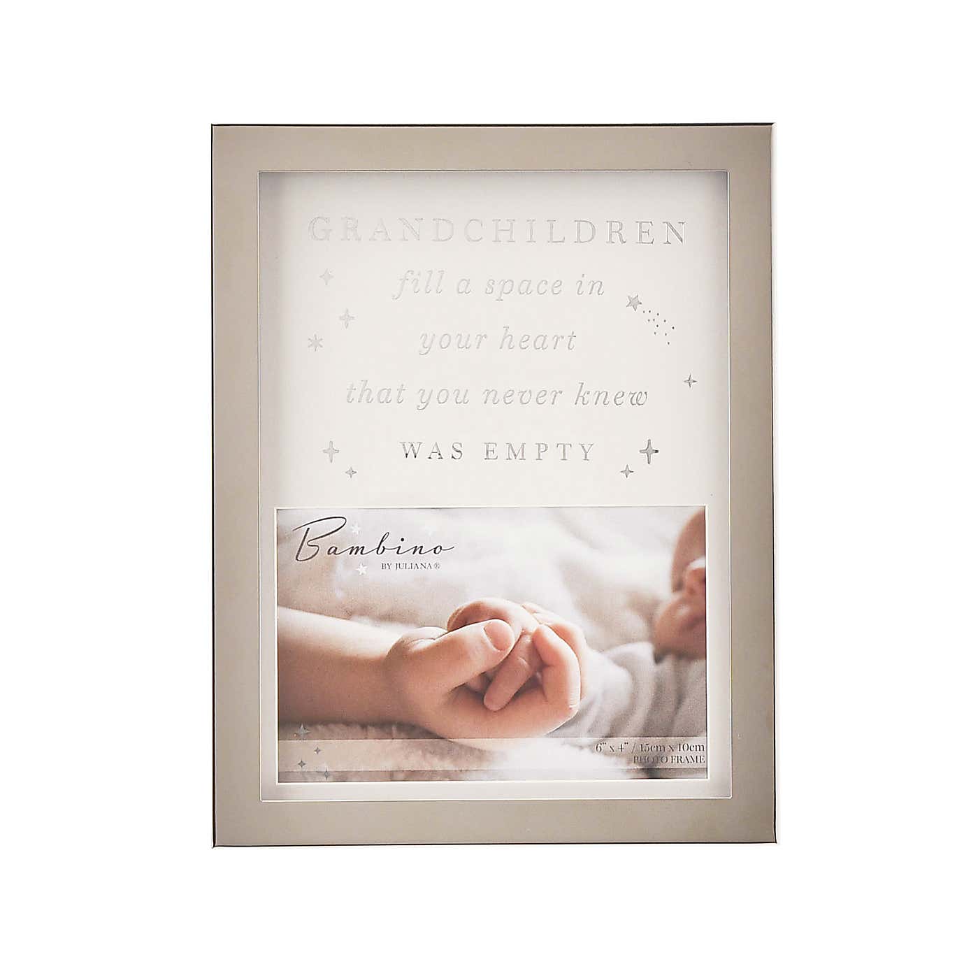 Bambino Metal Plated Grandchildren Photo Frame
