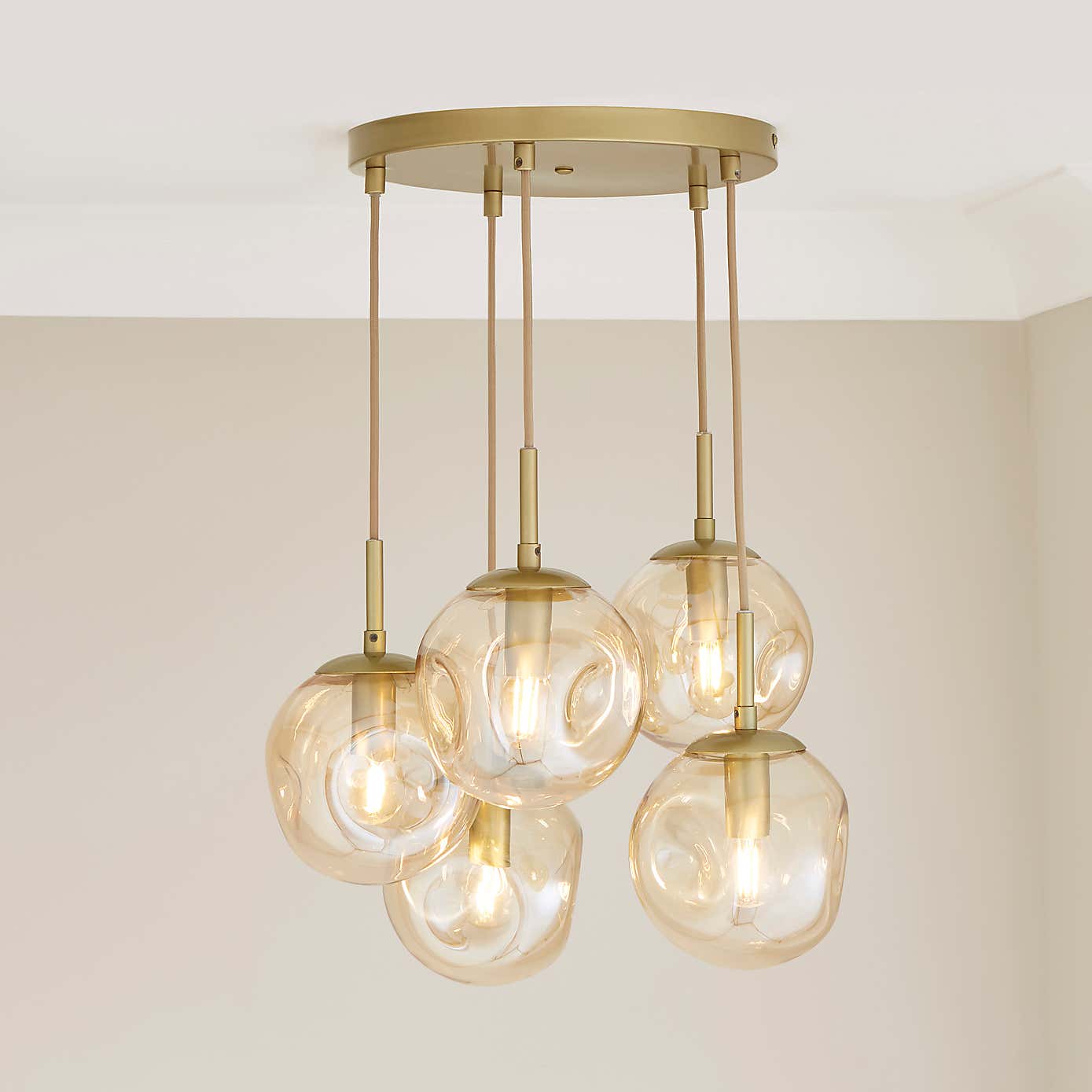 Alexis 5 Light Cluster Ceiling Fitting