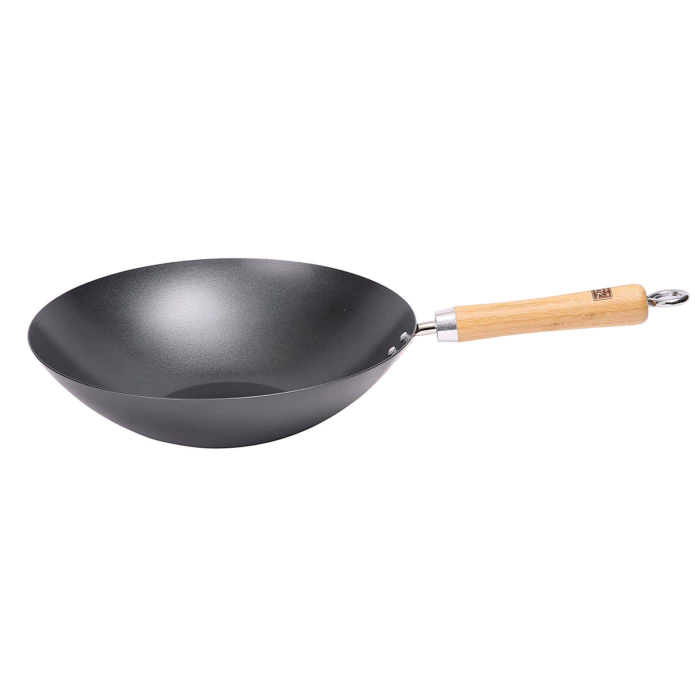 School of Wok 30cm Heavy Duty Non Stick Carbon Steel Wok