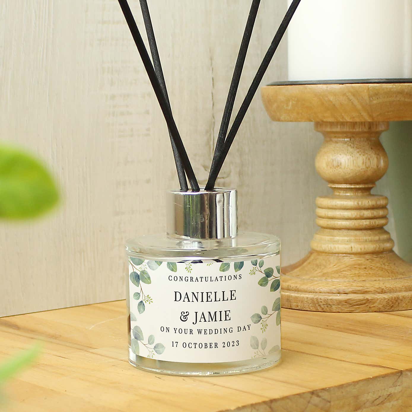 Personalised Botanical Reed Diffuser