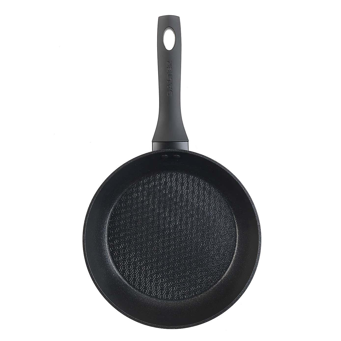 Salter Geo Hex Non-Stick Forged Aluminium Frying Pan, 24cm