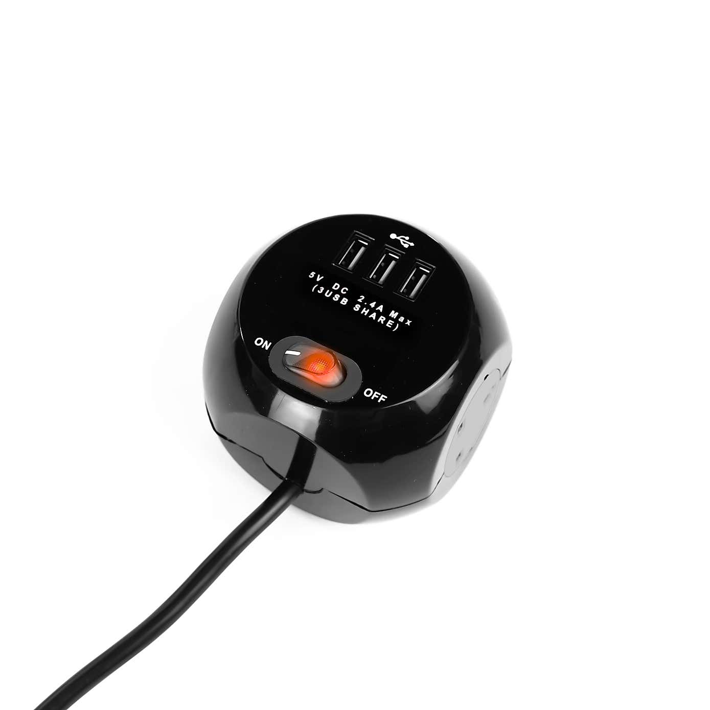 Status Cube Extension Socket with USB Ports