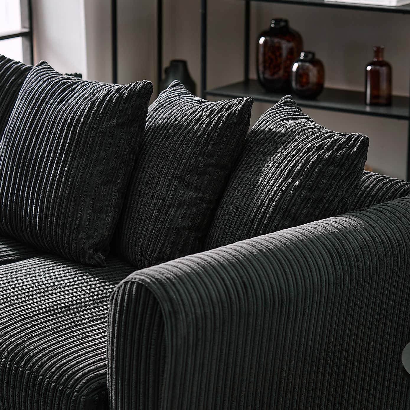 Blake Jumbo Cord 3 Seater Sofa