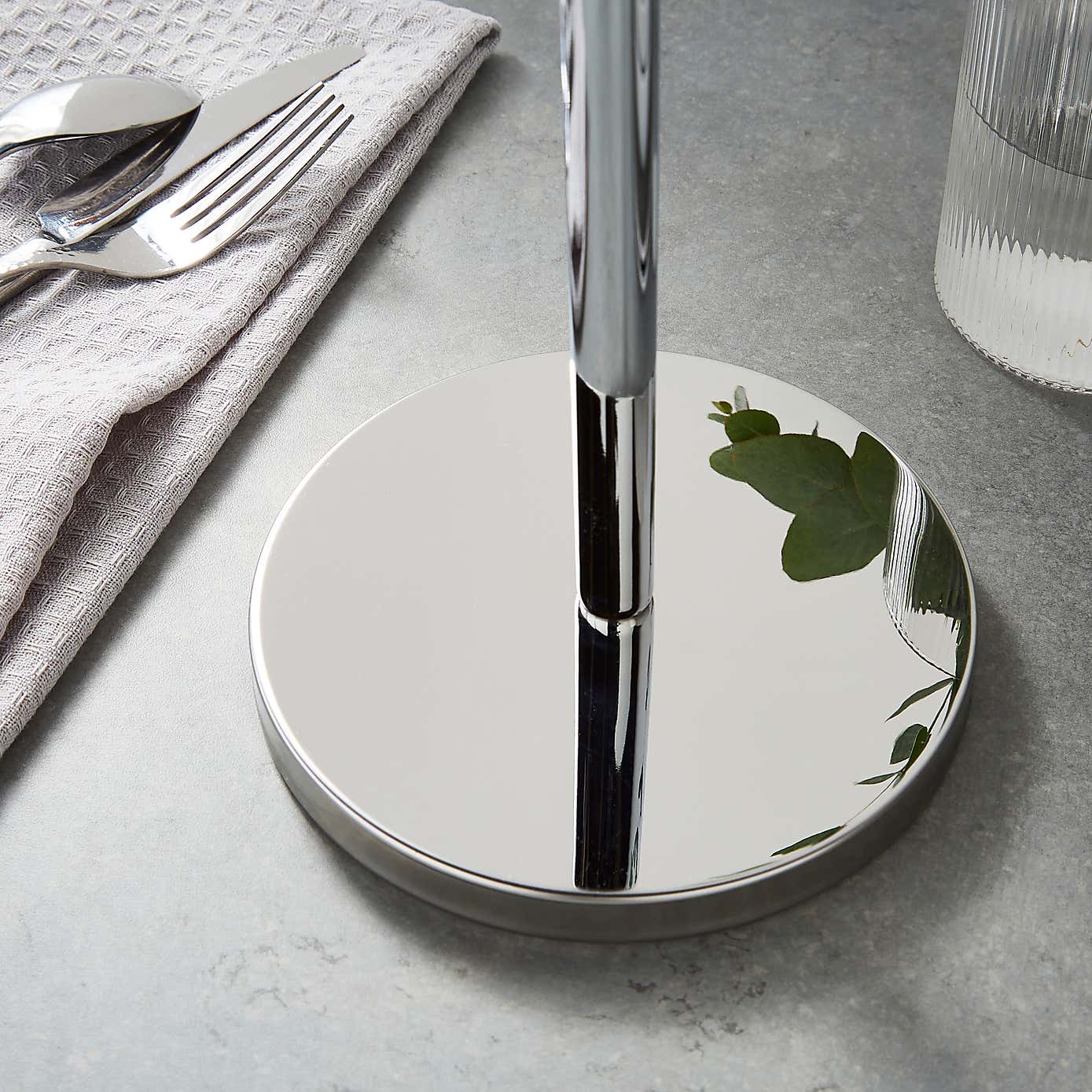 Chrome Kitchen Roll Holder