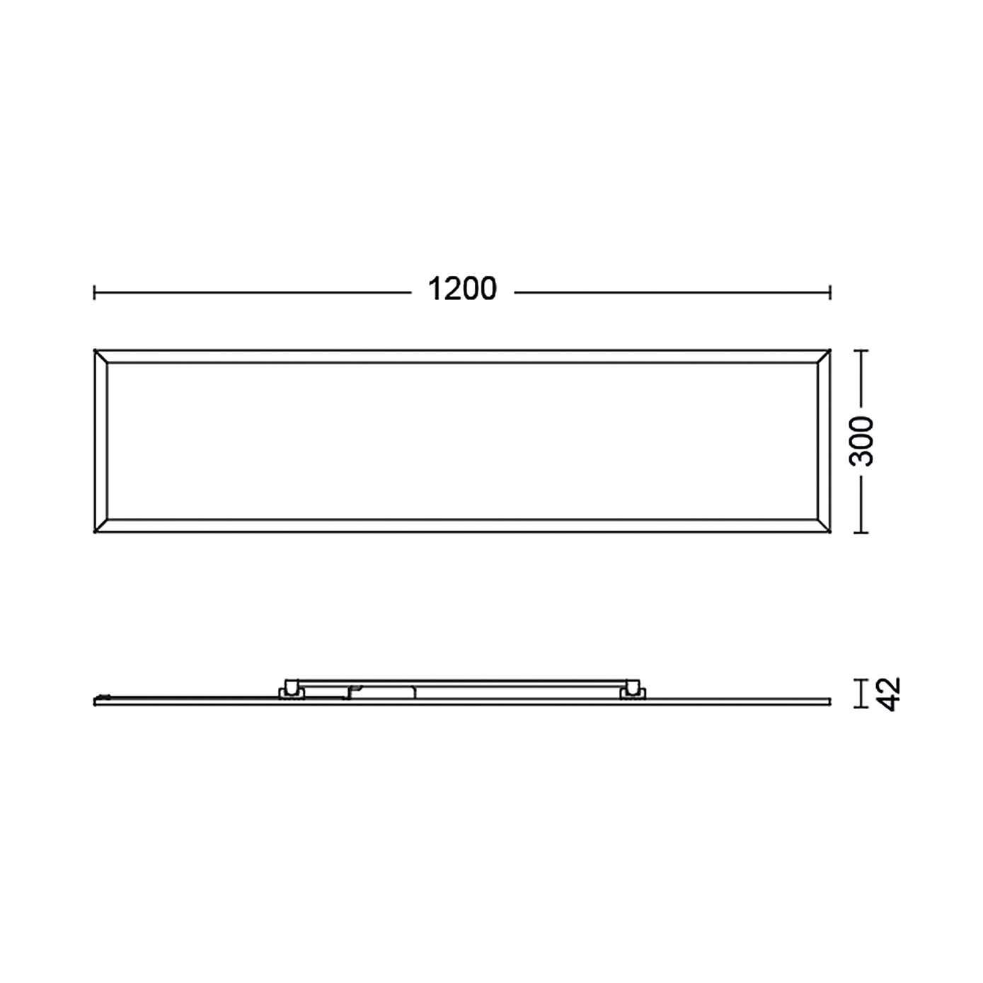 Philips Panel Ceiling Integrated LED Light, Warm White