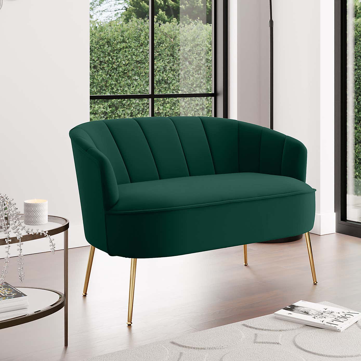 Matilda Eco Velvet Two Seater Sofa