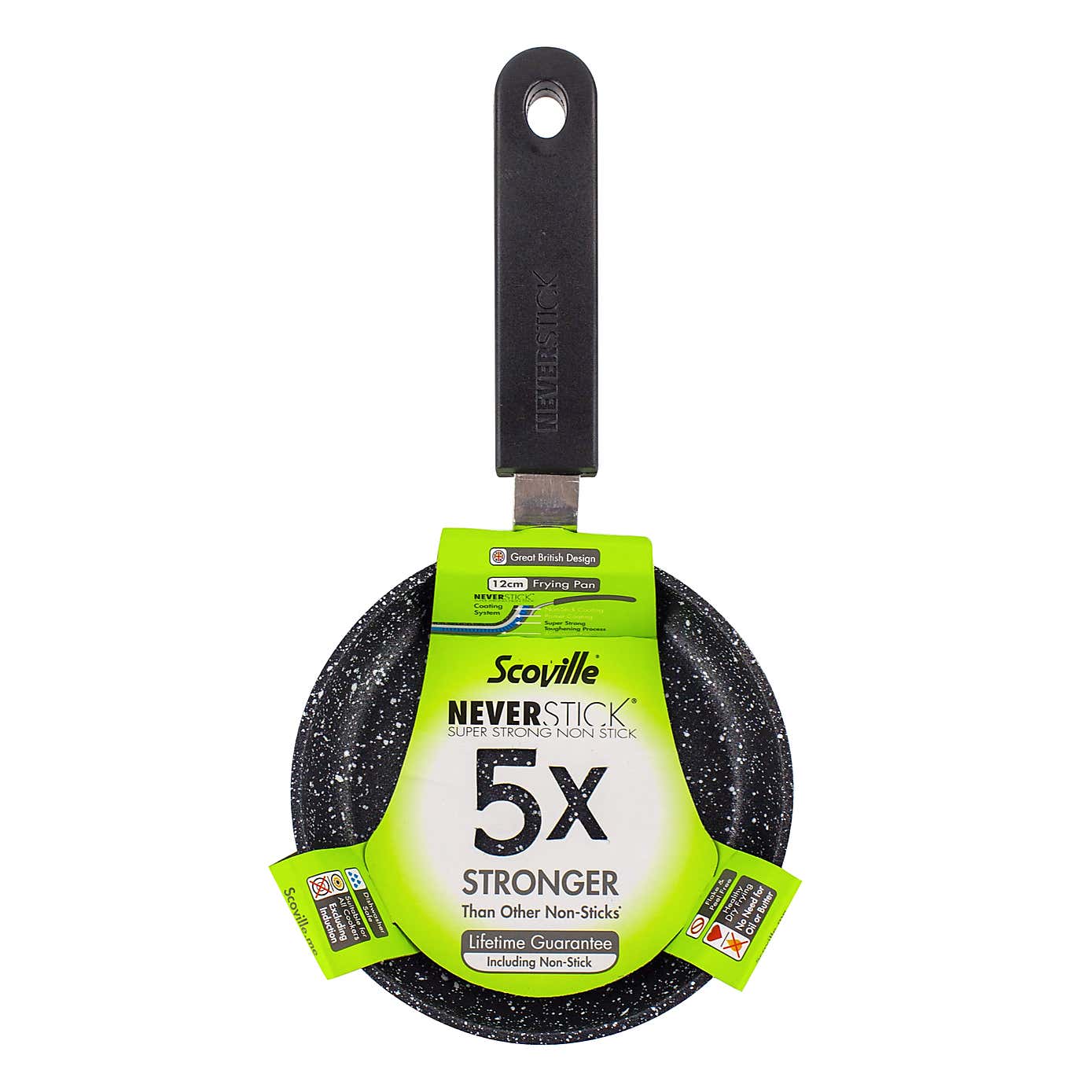 Scoville Neverstick Non-stick Aluminium Mini Pan, 12cm