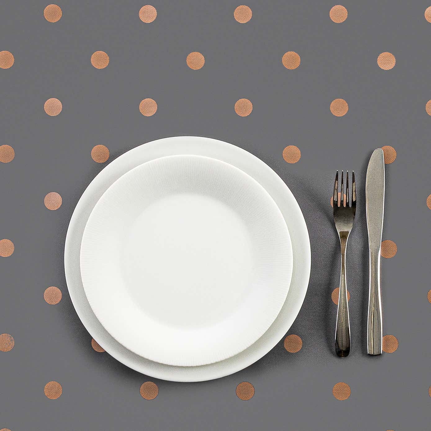 By the Metre Dotty PVC Table Protector