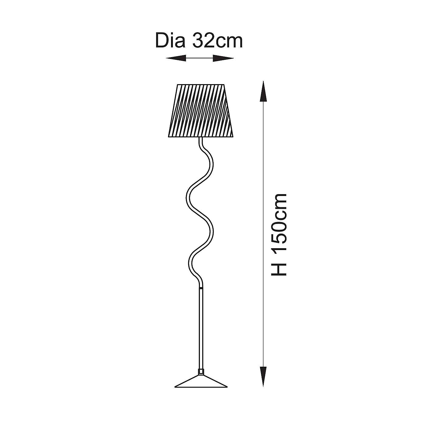 Vogue Priya Boho Floor Lamp