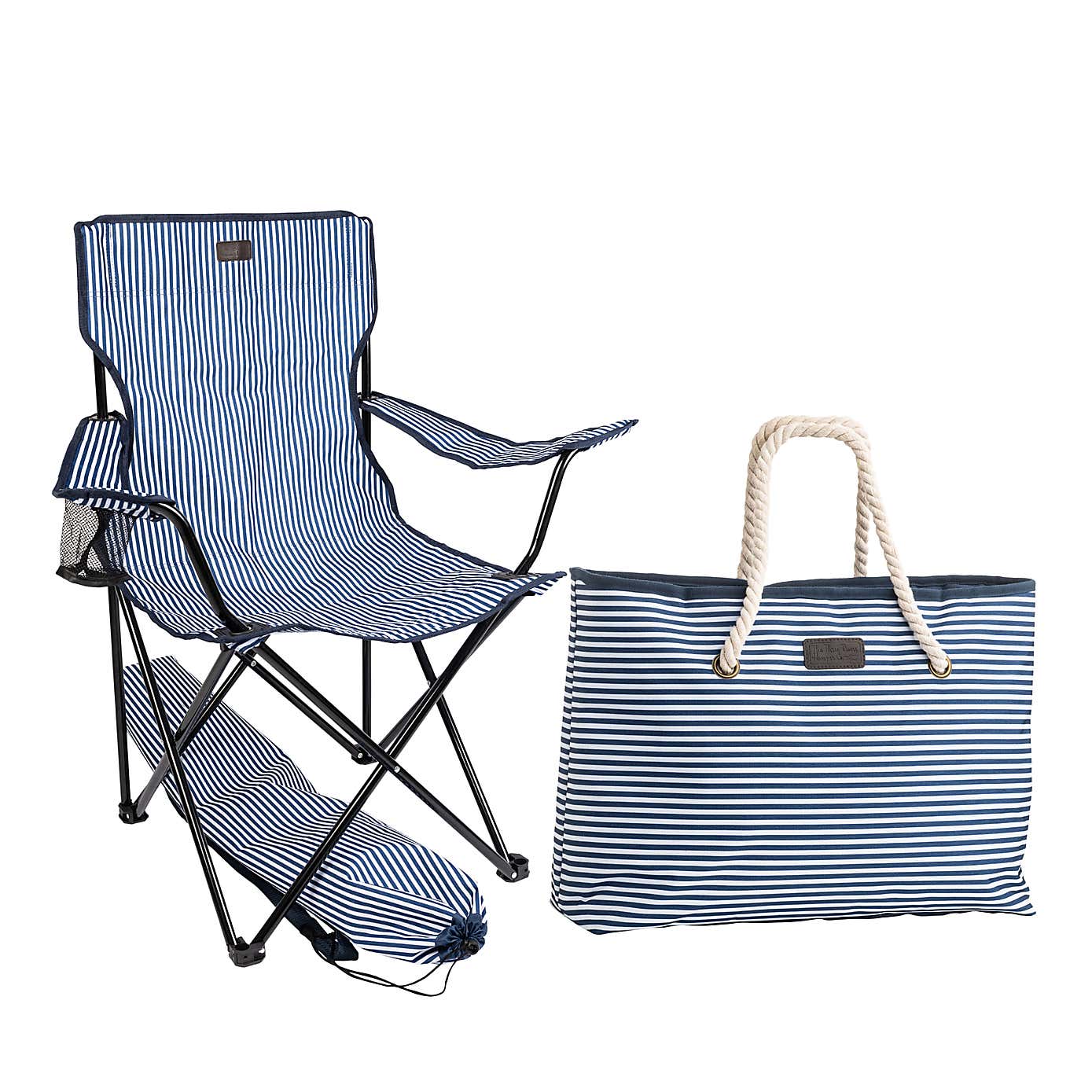 Three Rivers Foldaway Camping Chair and 20L Insulated Shoulder Tote