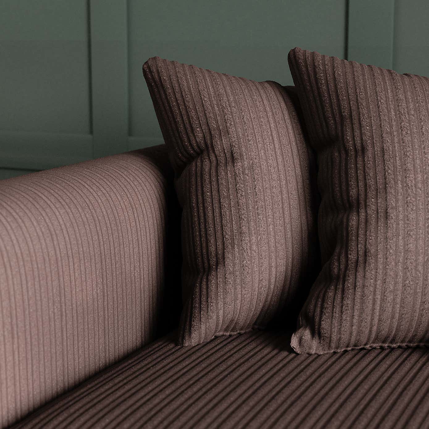 Blake Jumbo Cord 3 Seater Sofa