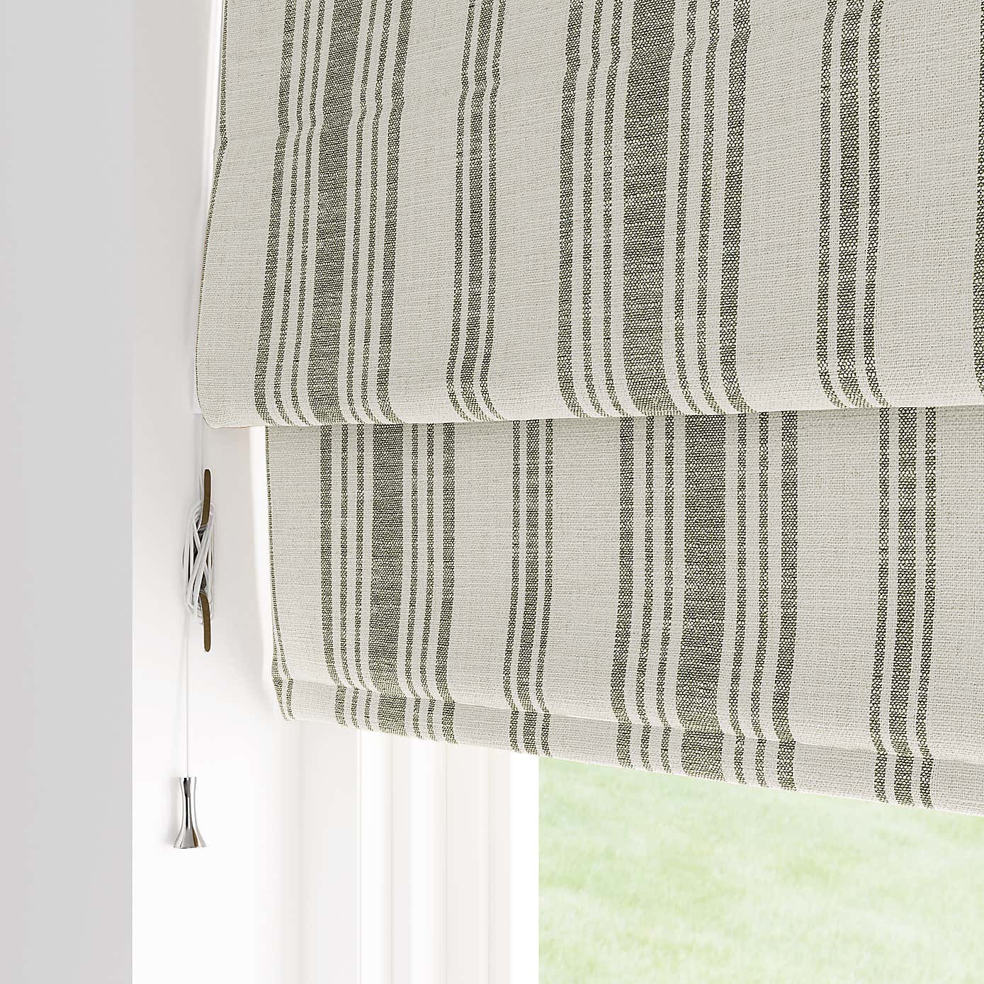 Churchgate Belton Stripe Roman Blind