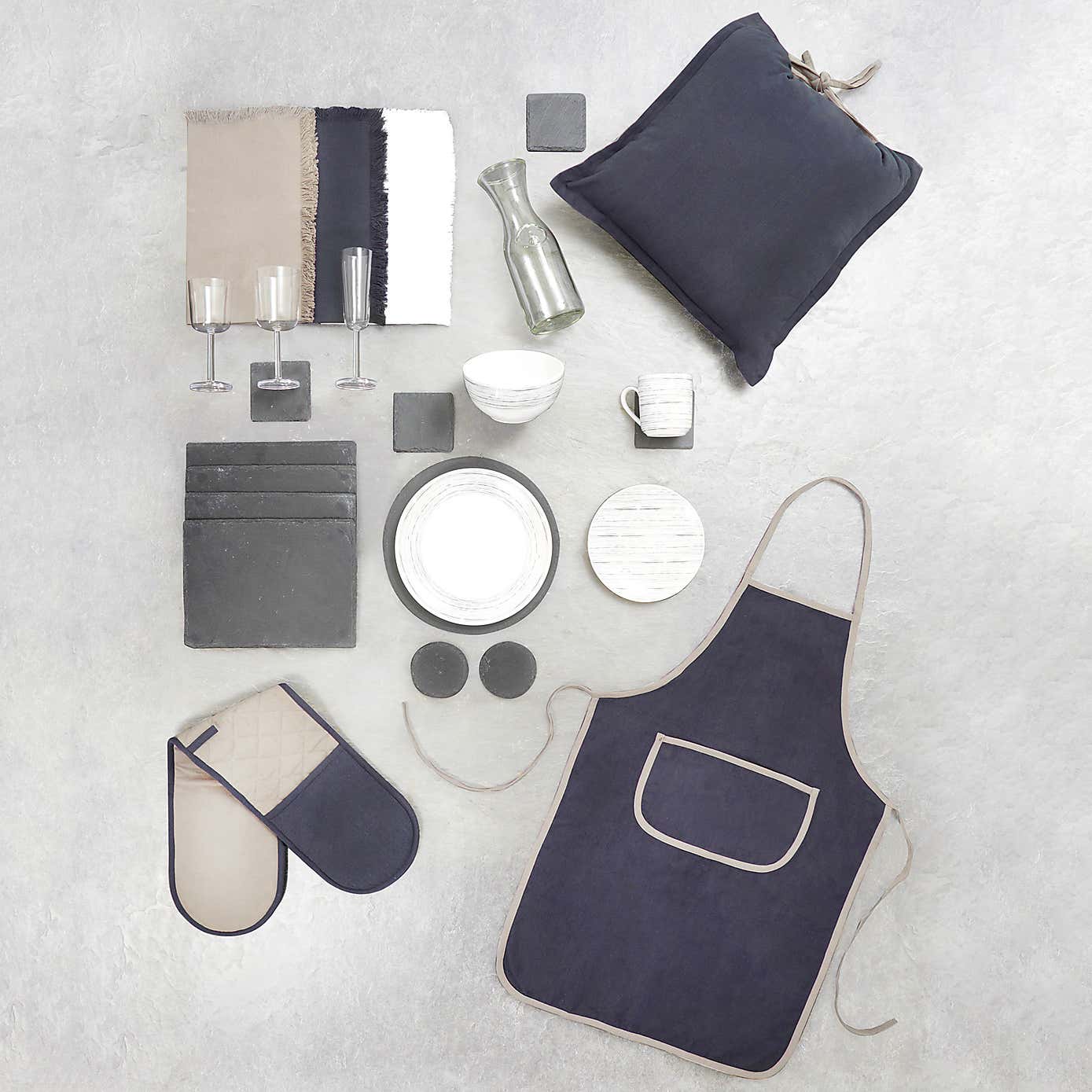 Set of 4 Slate Place Mats