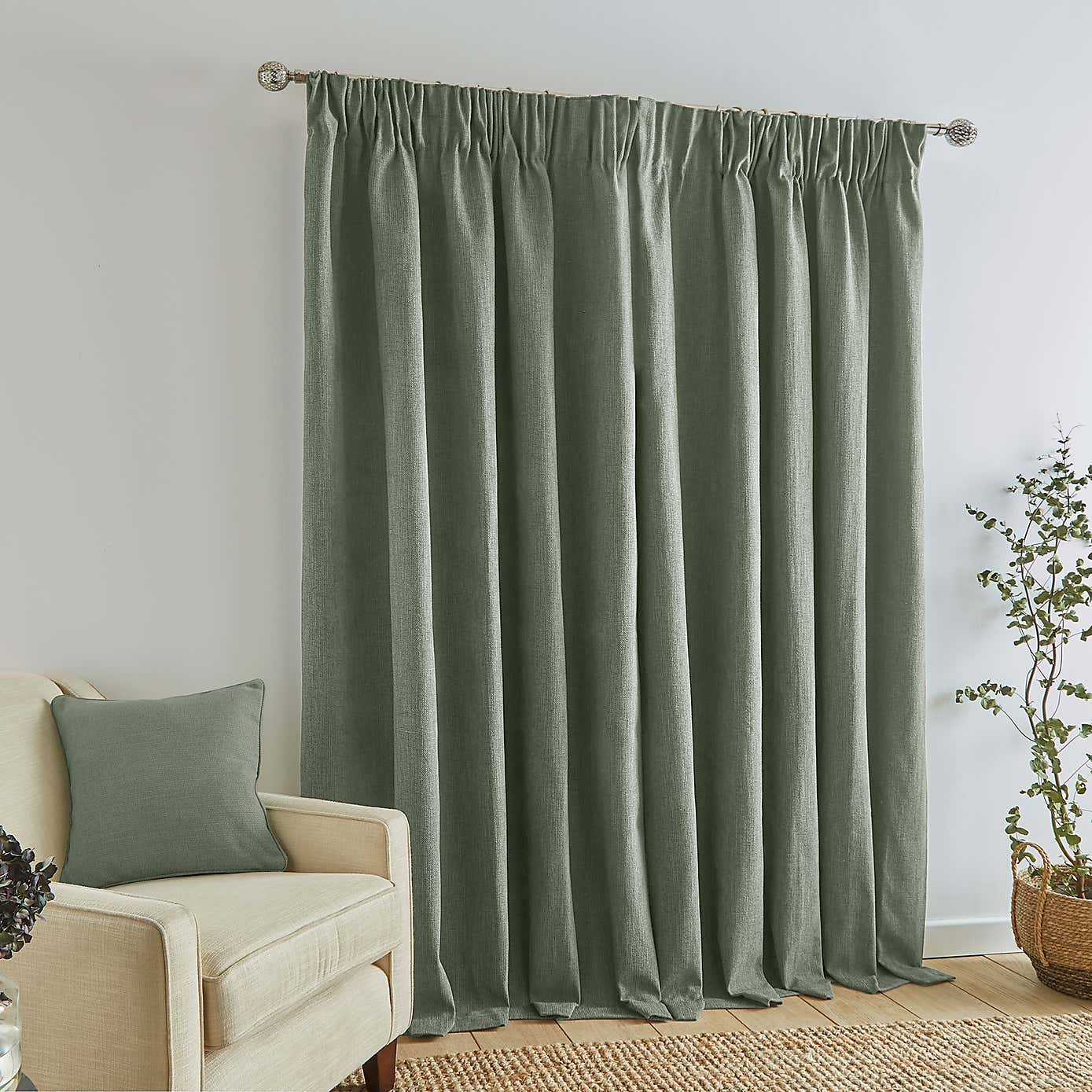 Wynter Thermal Pencil Pleat Curtains