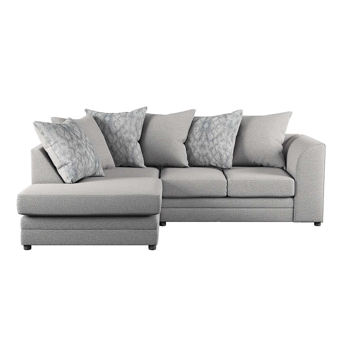 Washington Chenille Small Corner Sofa