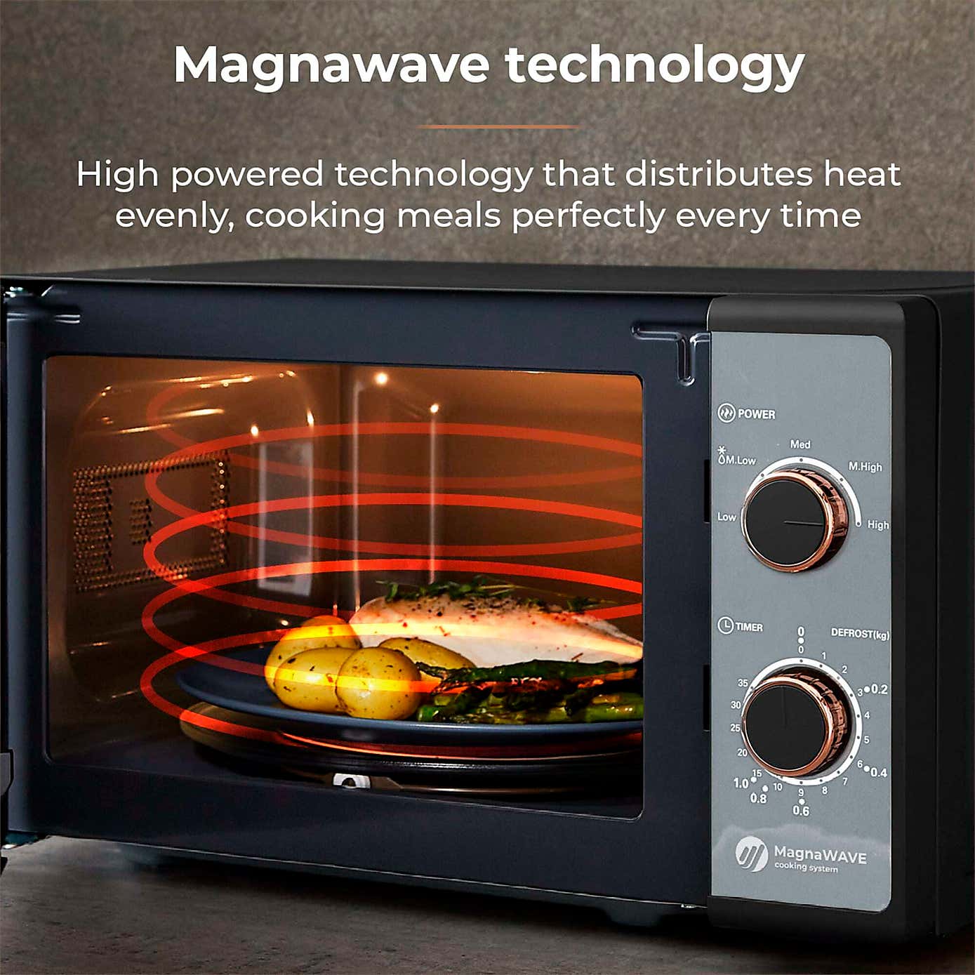 TOWER Cavaletto 20L Manual Microwave