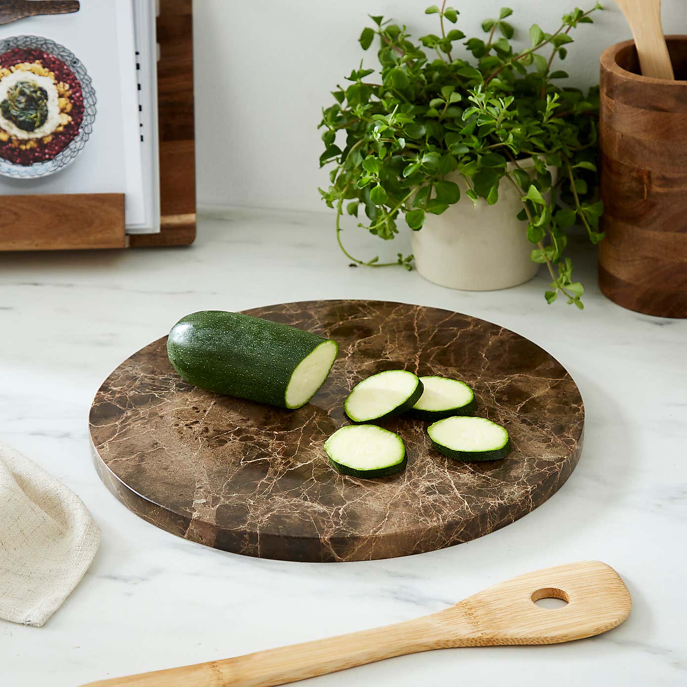 Round Marble Chopping Board