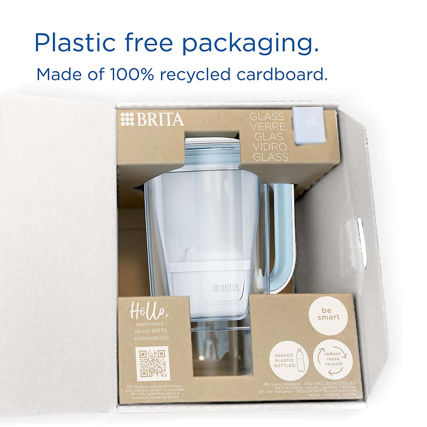 BRITA Maxtra Pro Glass Water Filter Jug