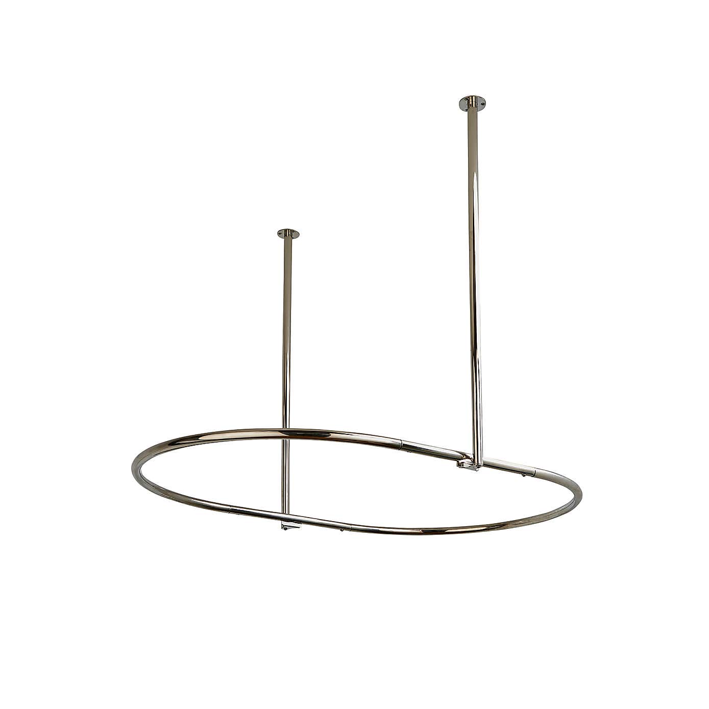 Oval Shower Curtain Rail