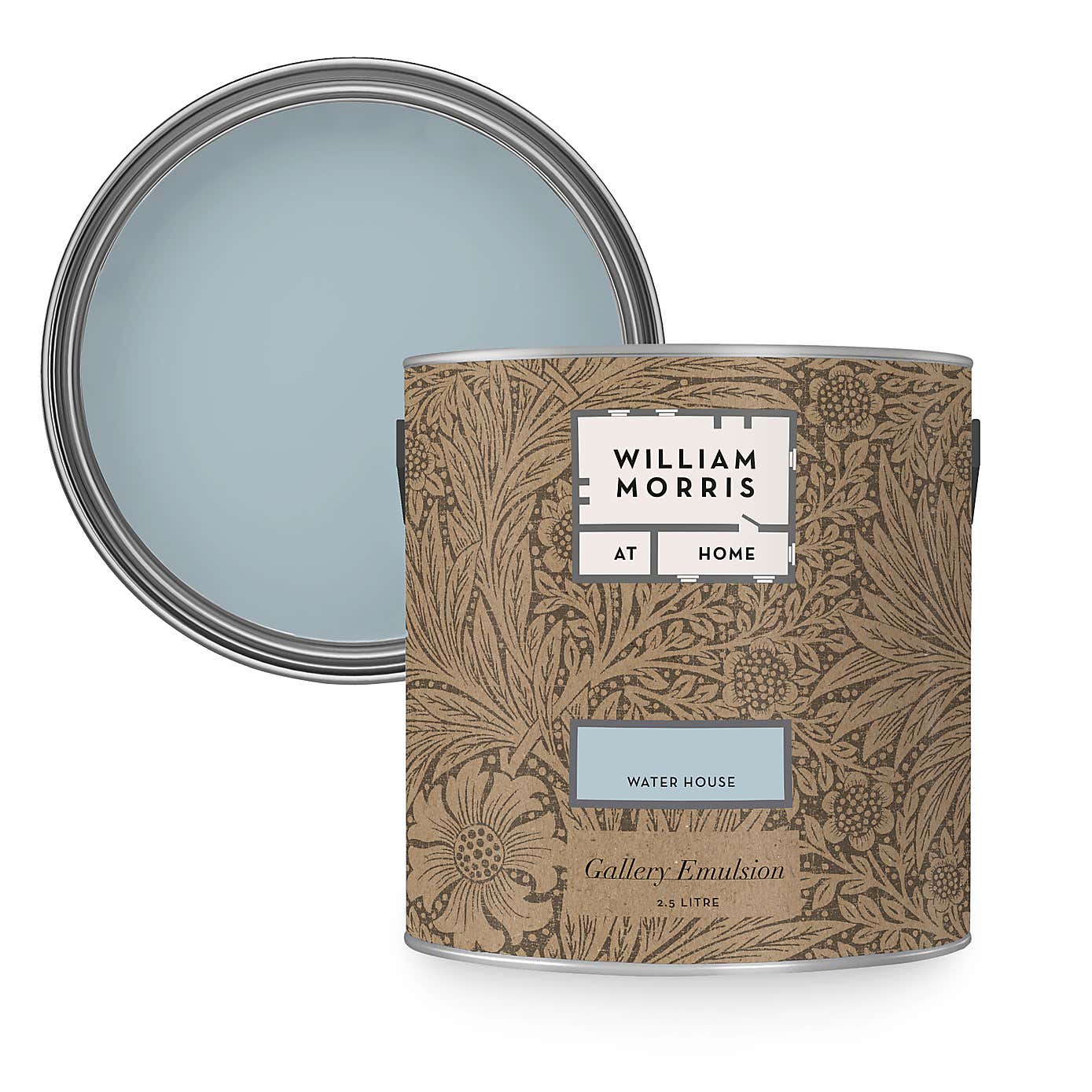 William Morris At Home Water House Gallery Emulsion Paint