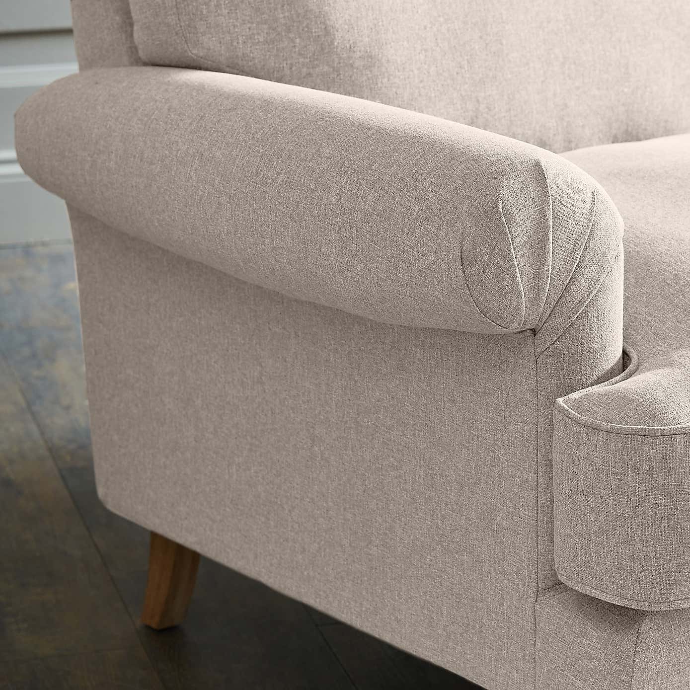 Jolene Soft Texture Corner Chaise Sofa