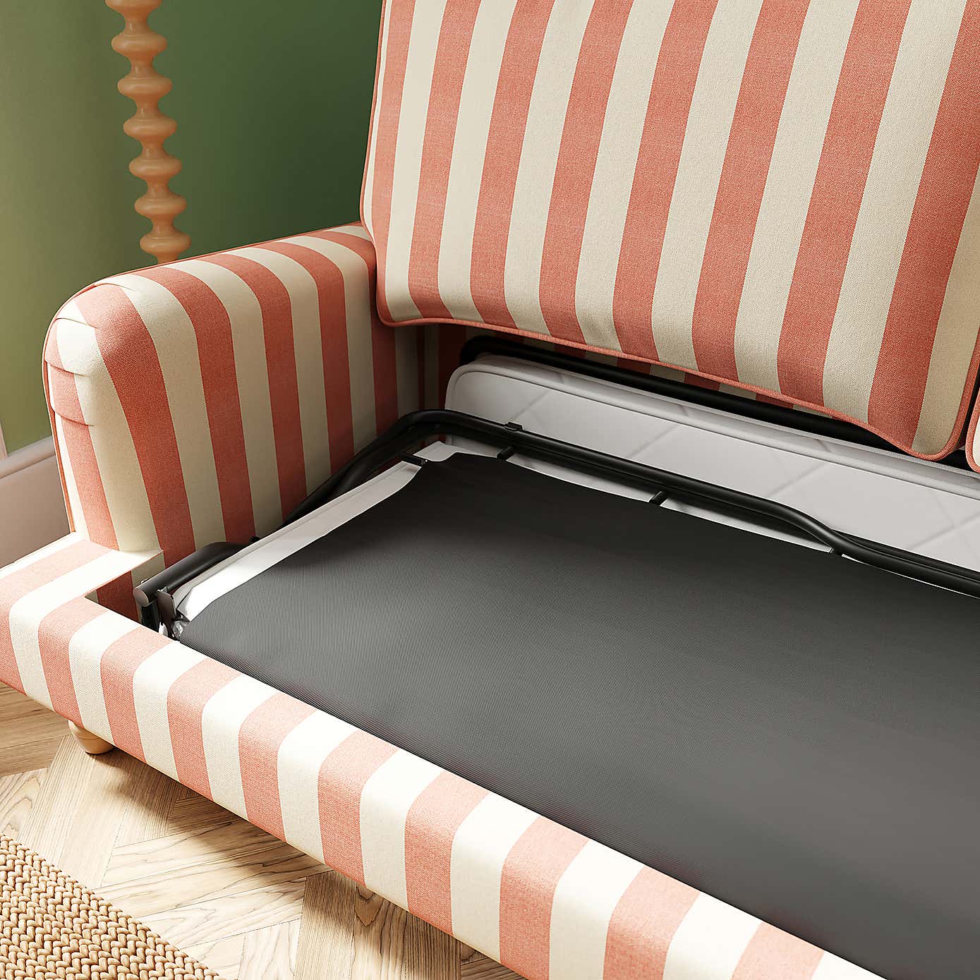 Woven Stripe Fabric Sample