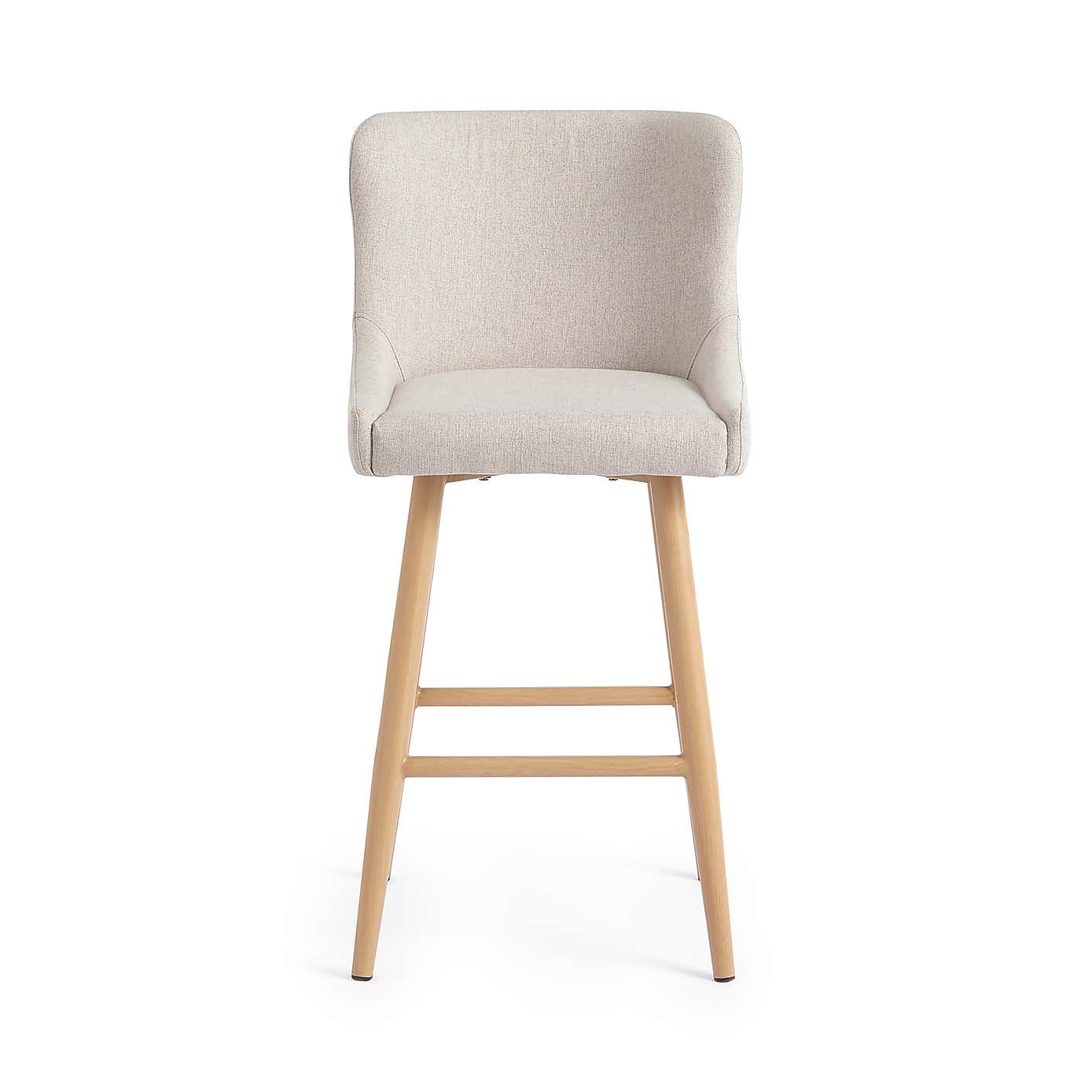 Montreal Bar Stool, Natural Fabric