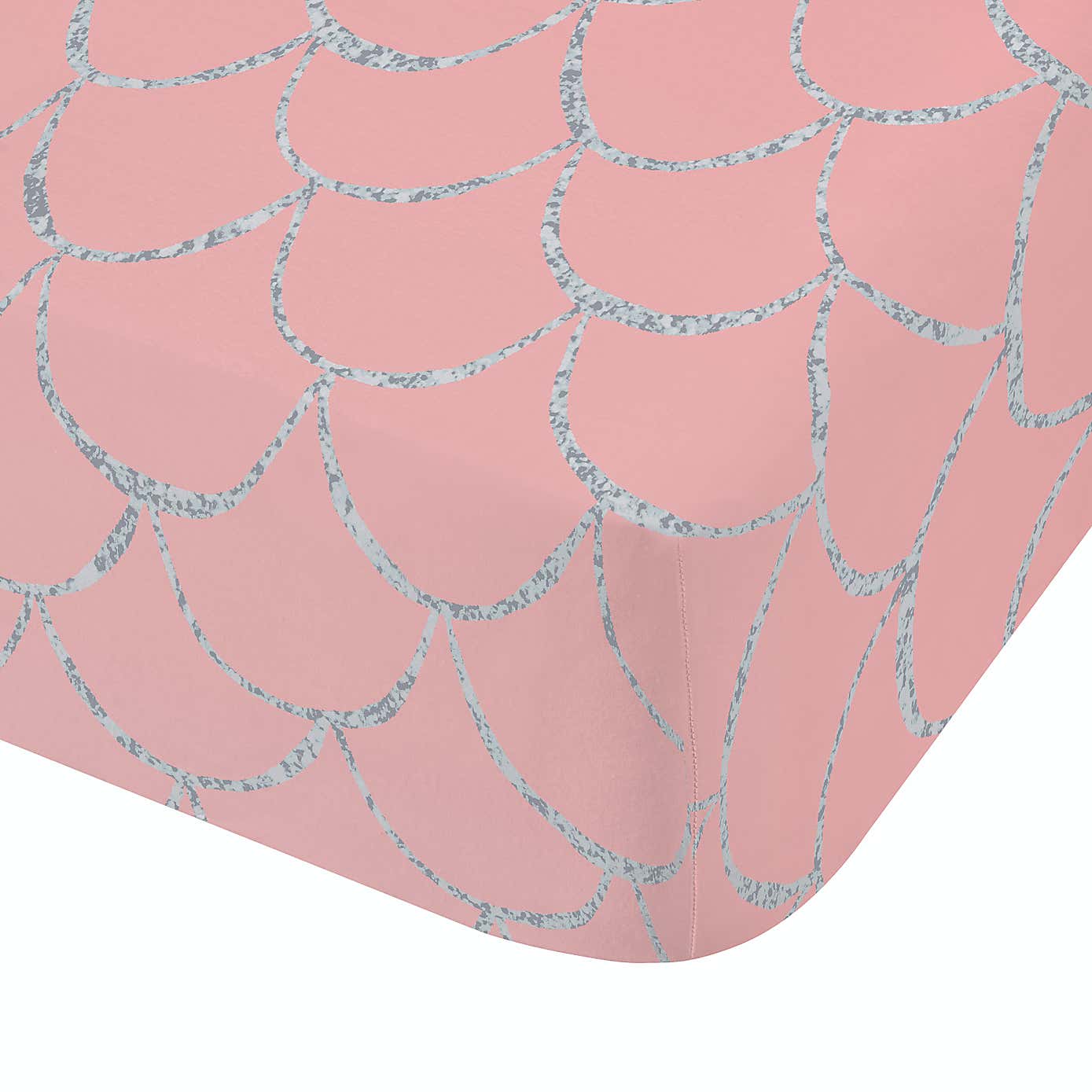 Catherine Lansfield Mermaid Polycotton Fitted Sheet
