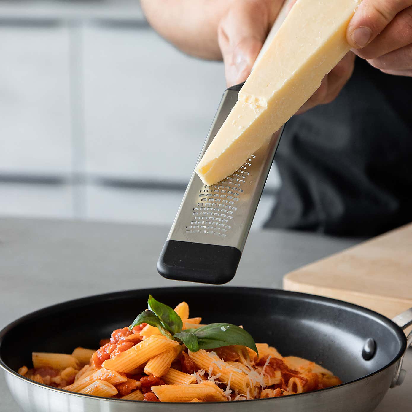 KitchenAid Etched Stainless Steel Two Way Medium Cheese Grater