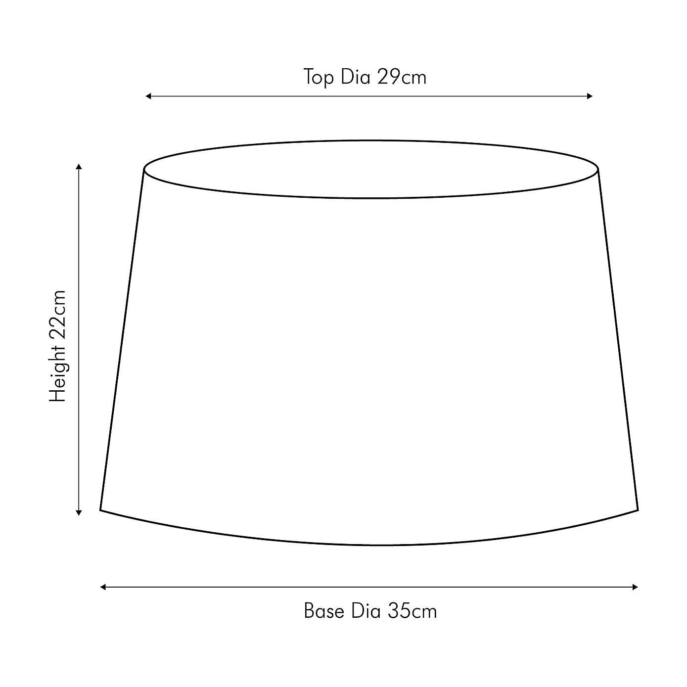 Vienna Chevron Mushroom Pleat Shade