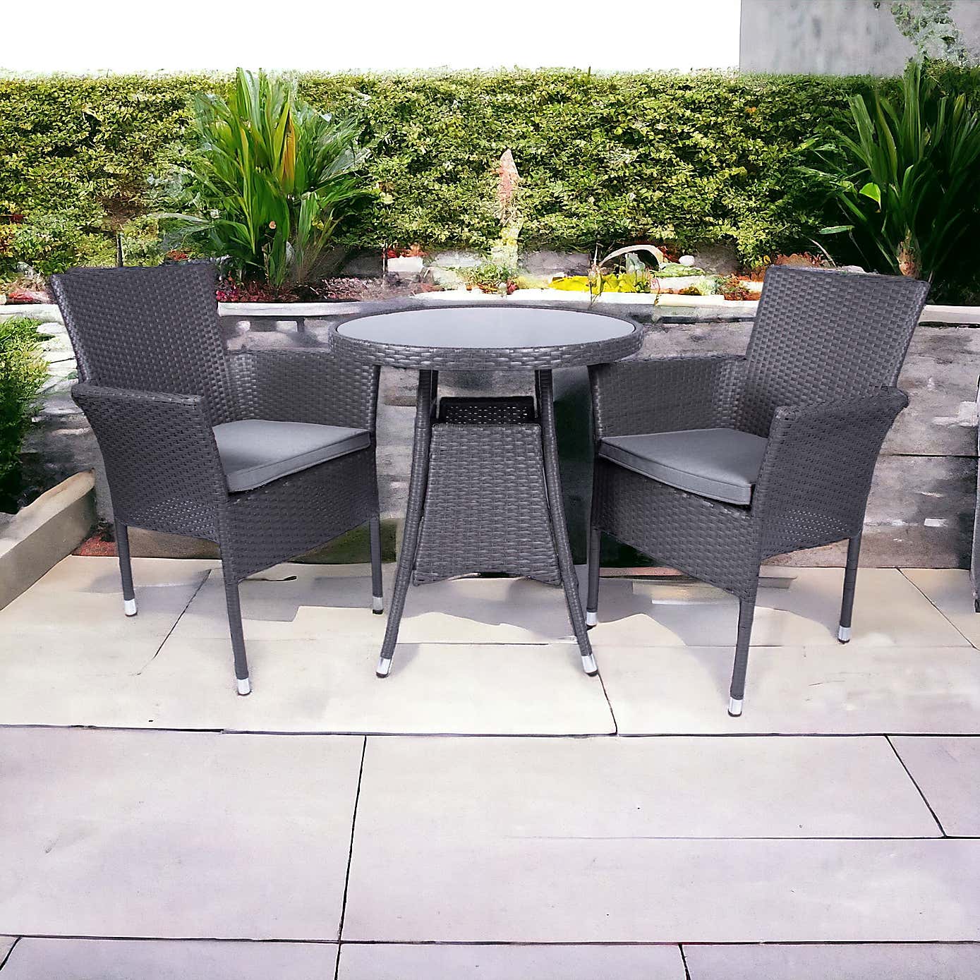 A.Mir Malaga Outdoor Stacking Bistro Set