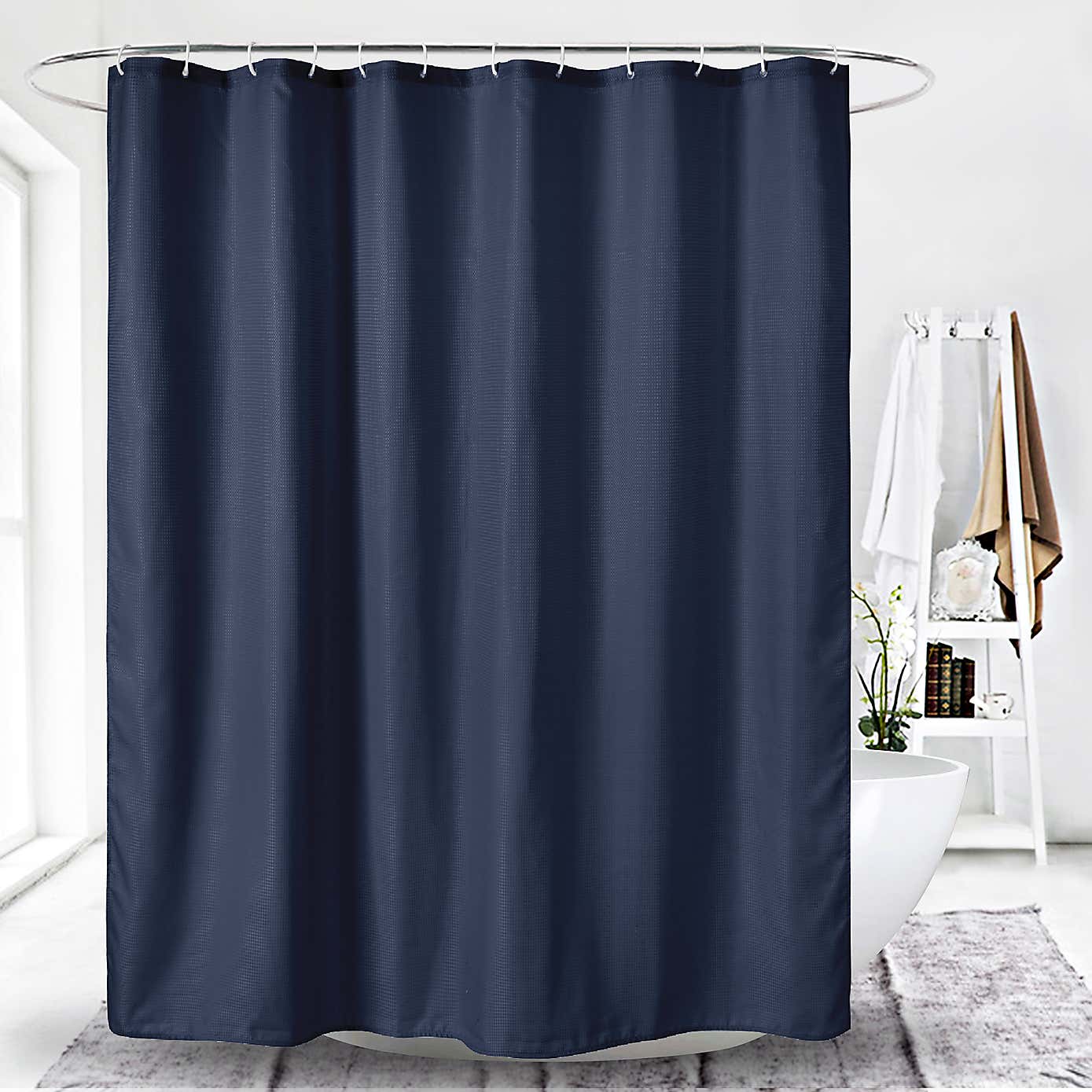 Waffle XL Shower Curtains