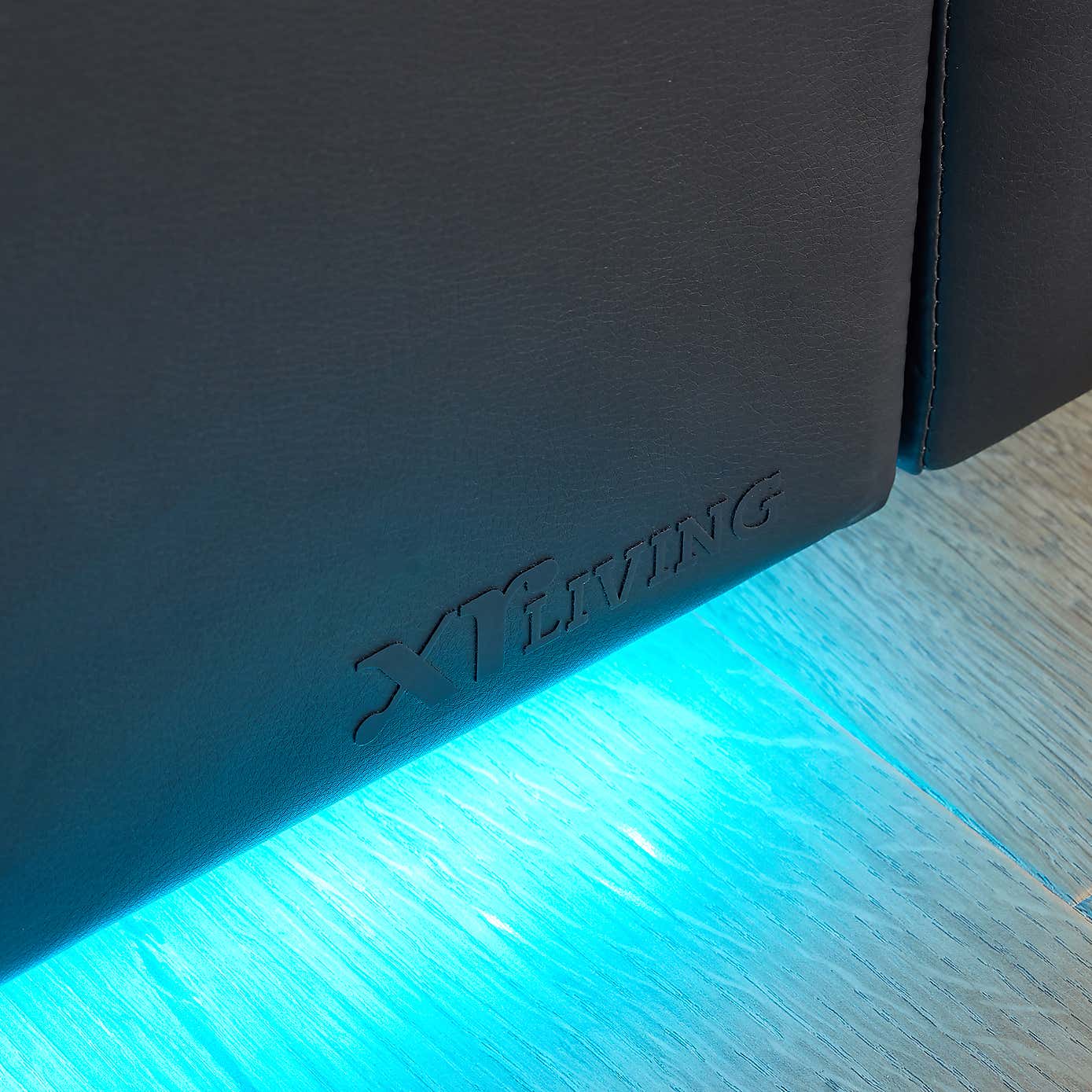 X Rocker Living Ava TV Bed with LED Lights and TV Mount