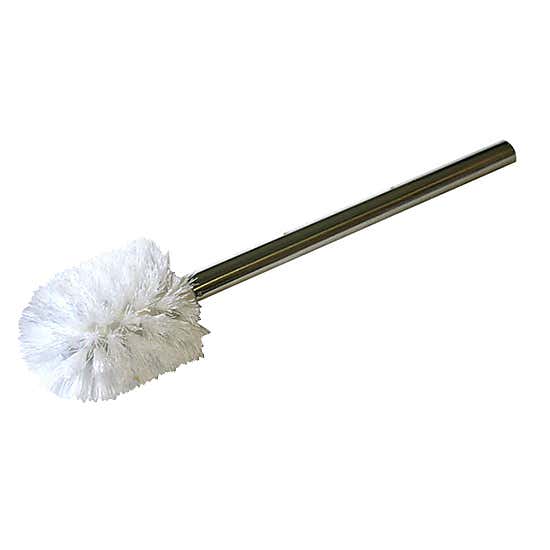 White Bathroom Basics Toilet Brush