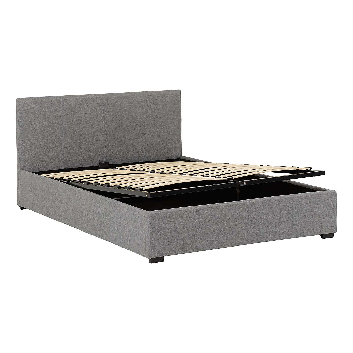 Waverley Linen Ottoman Bedstead - Grey