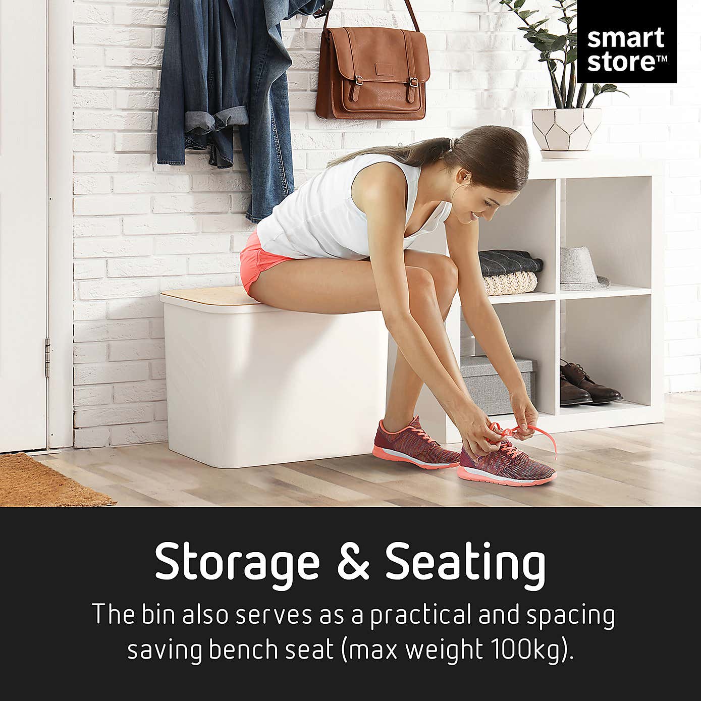 SmartStore Collect Recycling Solution 76L, White