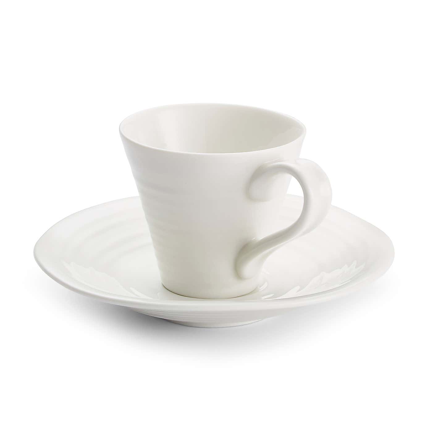 Sophie Conran for Portmeirion Set of 2 Espresso Cups and Saucers