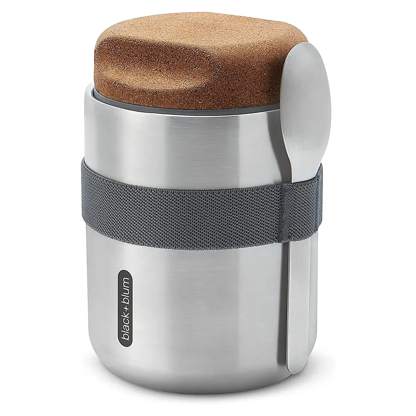 Black and Blum Insulated Thermo Pot Steel Grey