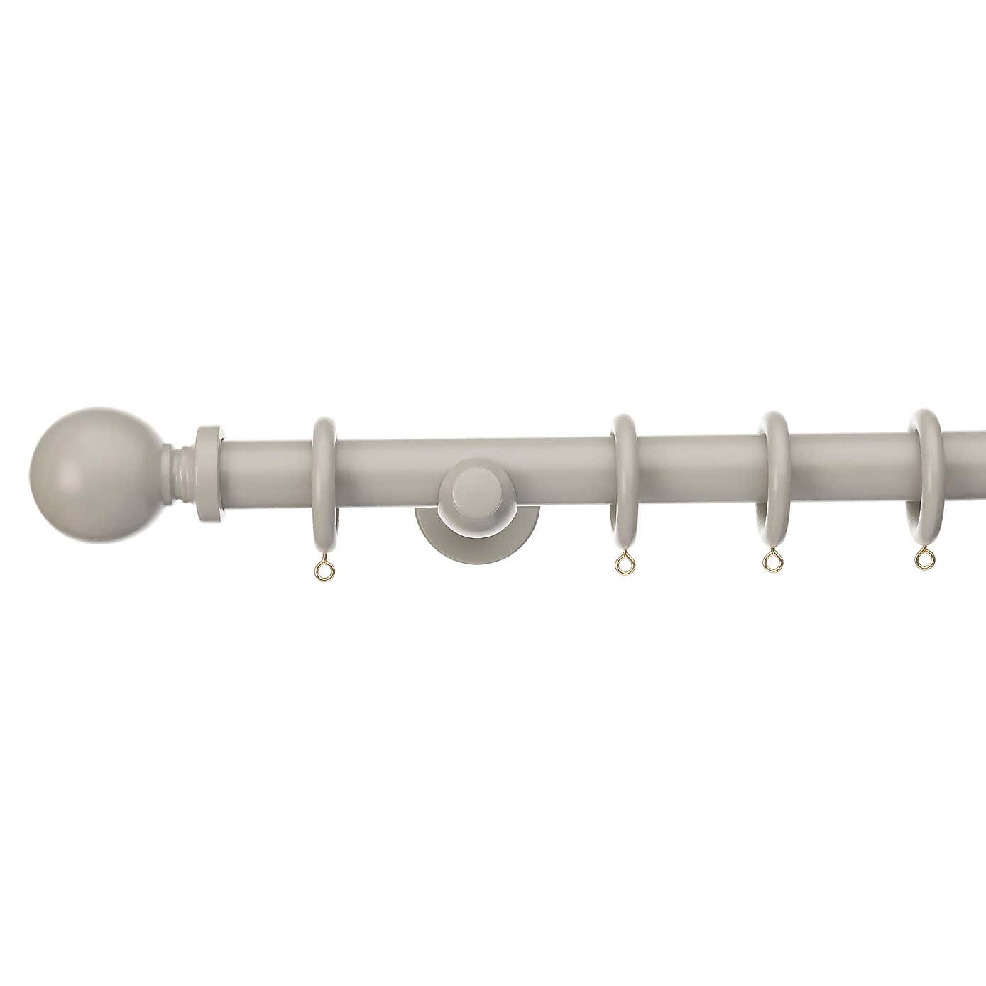 Ashton 28mm Wooden Curtain Pole