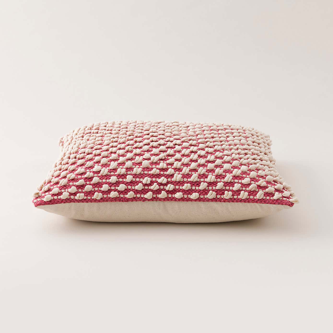 Jersey Bobble Square Cushion