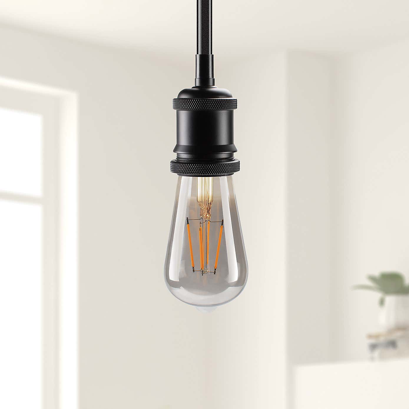 Mini Marsden Pack of 3 Smoked Dimmable Bulbs 4W