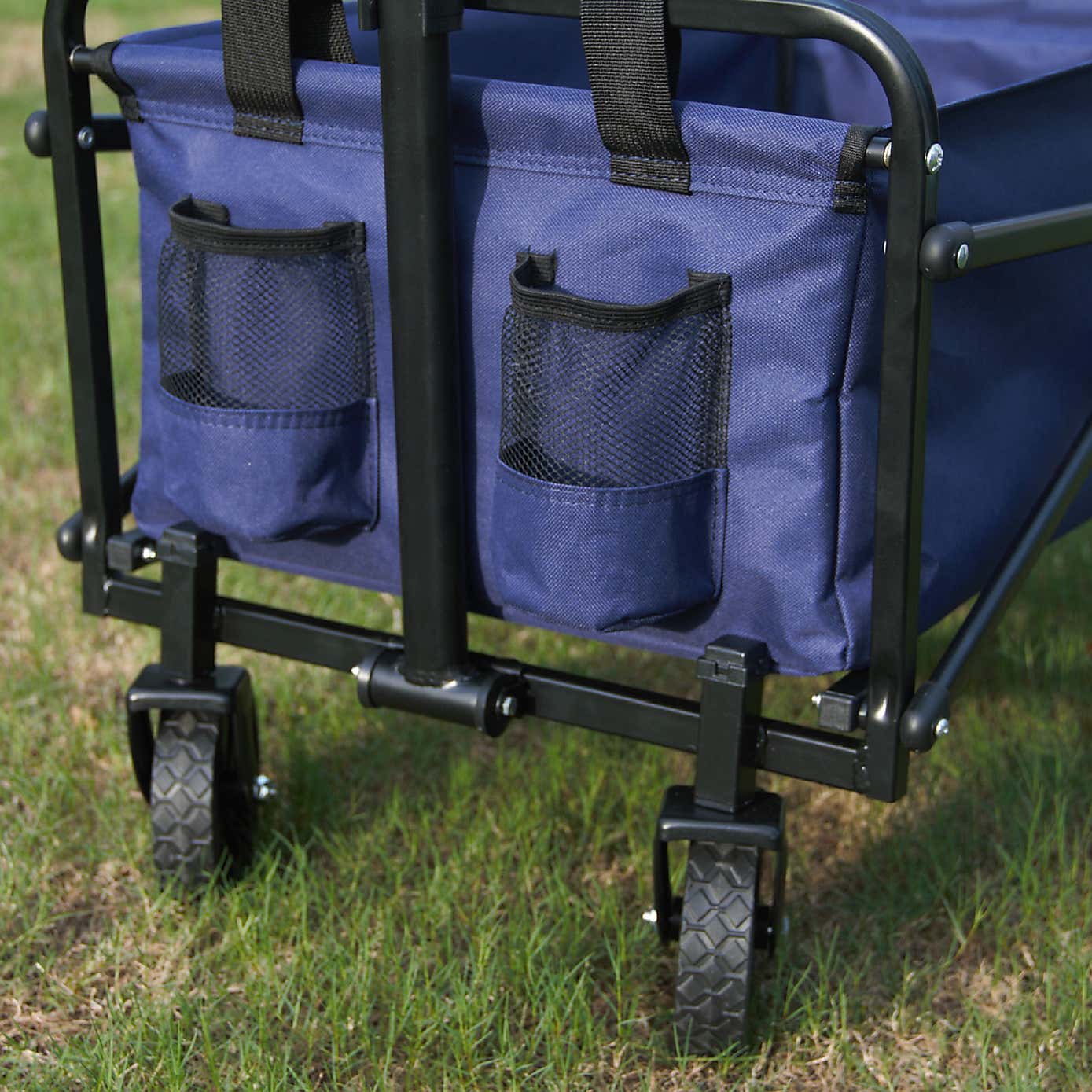 Folding Camping Trolley, Blue