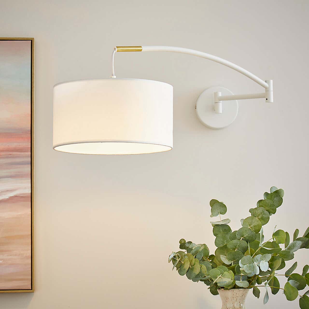 Arc Adjustable Dimmable Wall Light