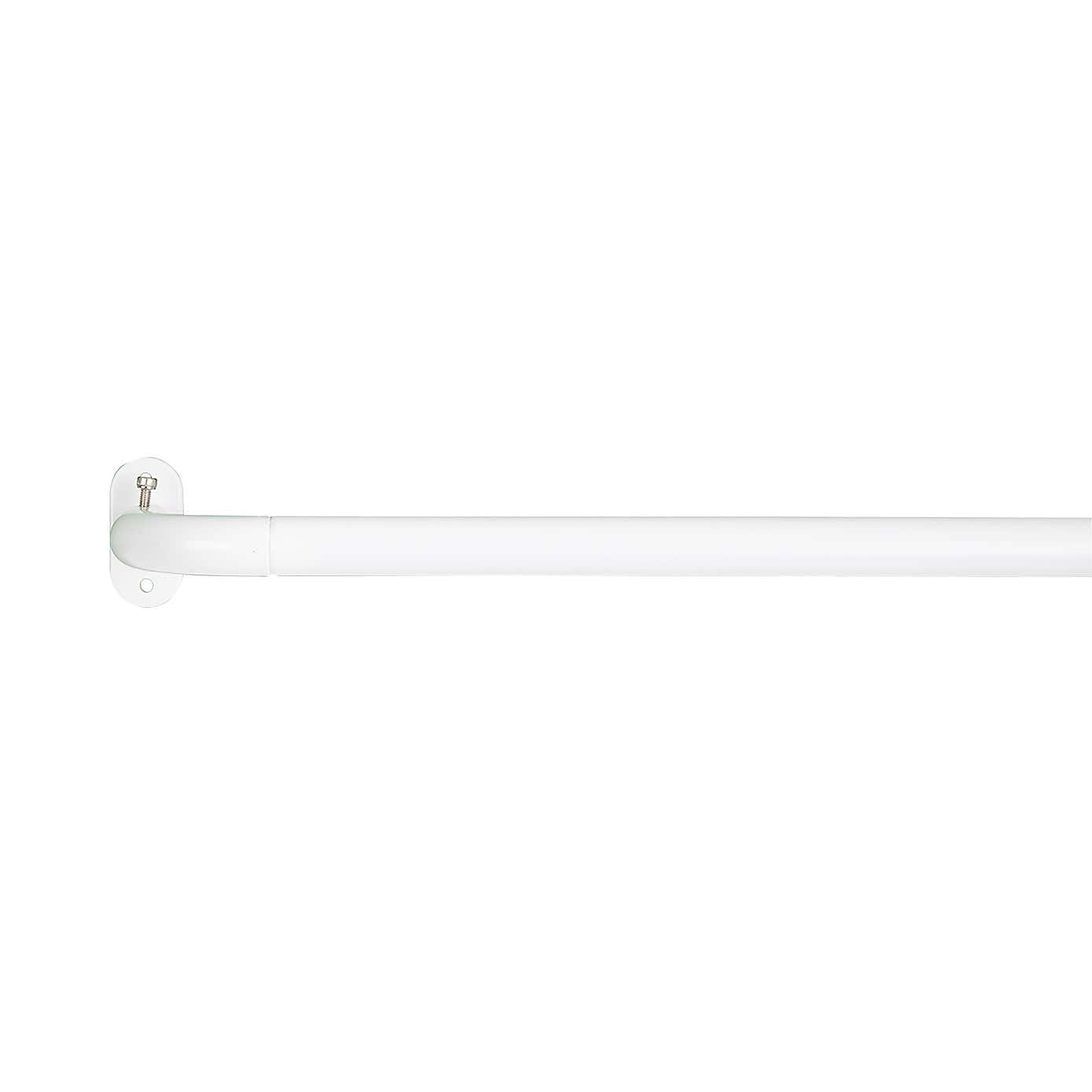 Room Darkening Blackout 25/28mm Metal Extendable Curtain Pole