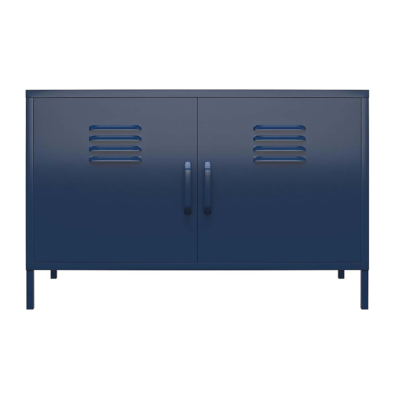 Bradford 2 Door Metal Accent Cabinet