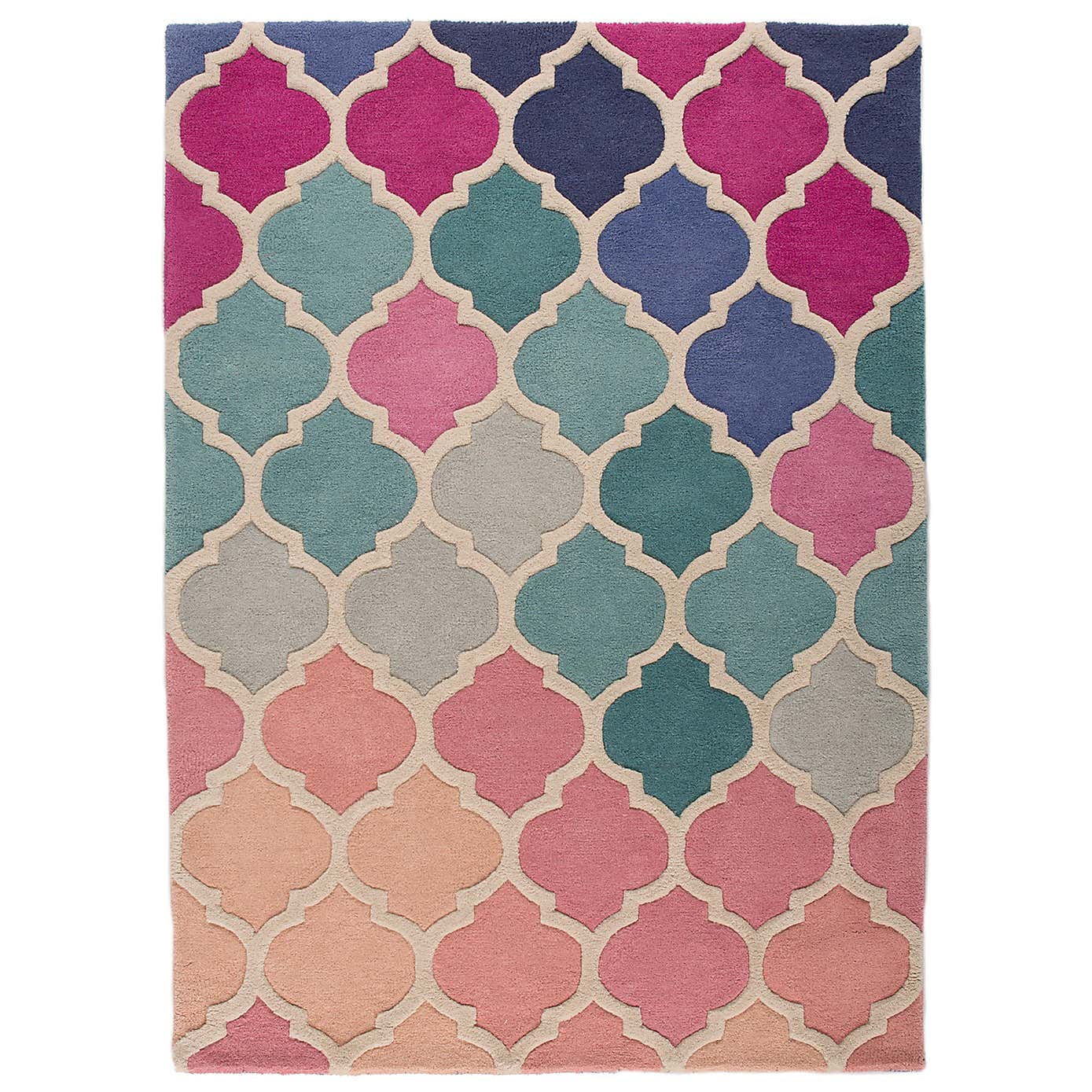 Illusion Rosella Geometric Rug