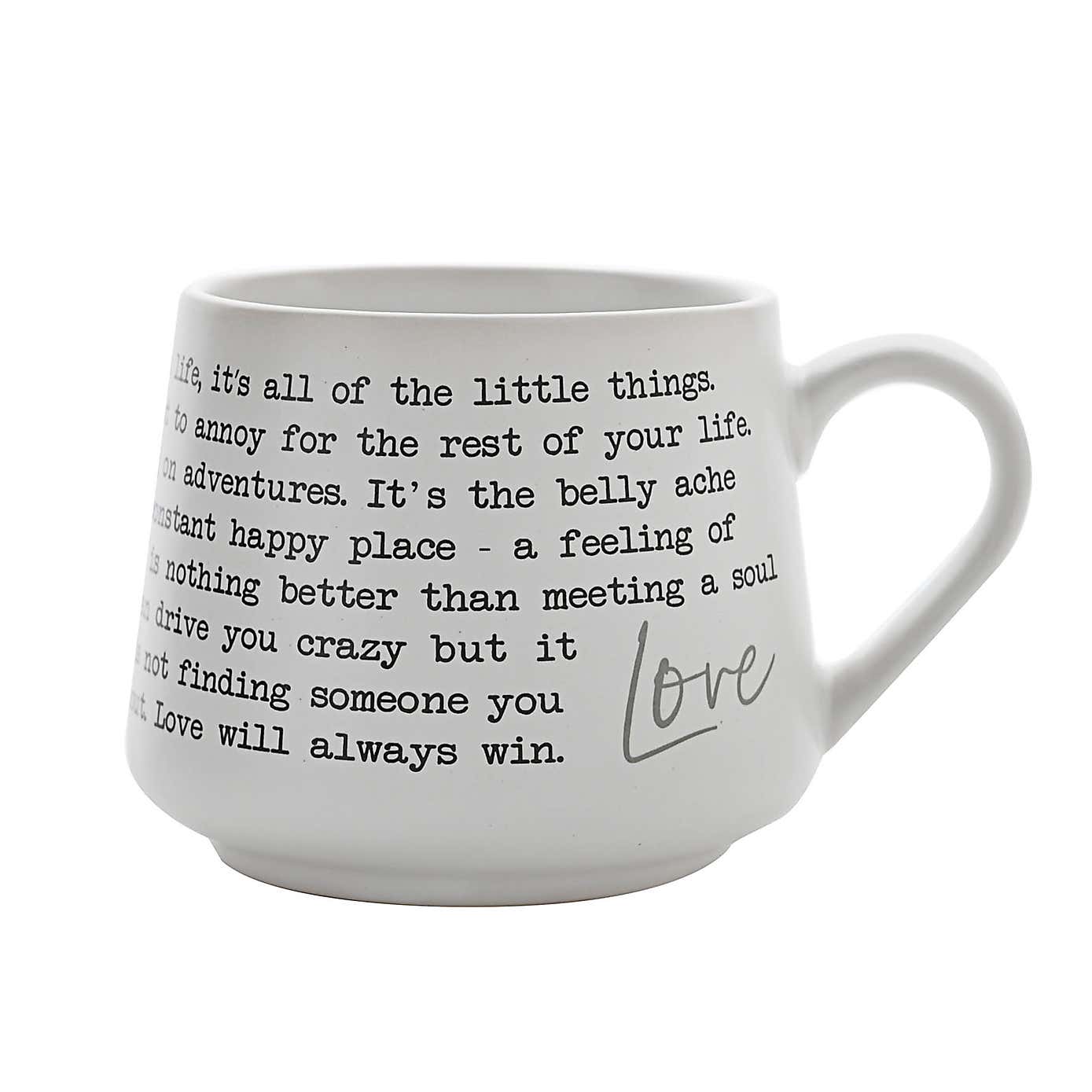 Moments Love Stoneware Mug
