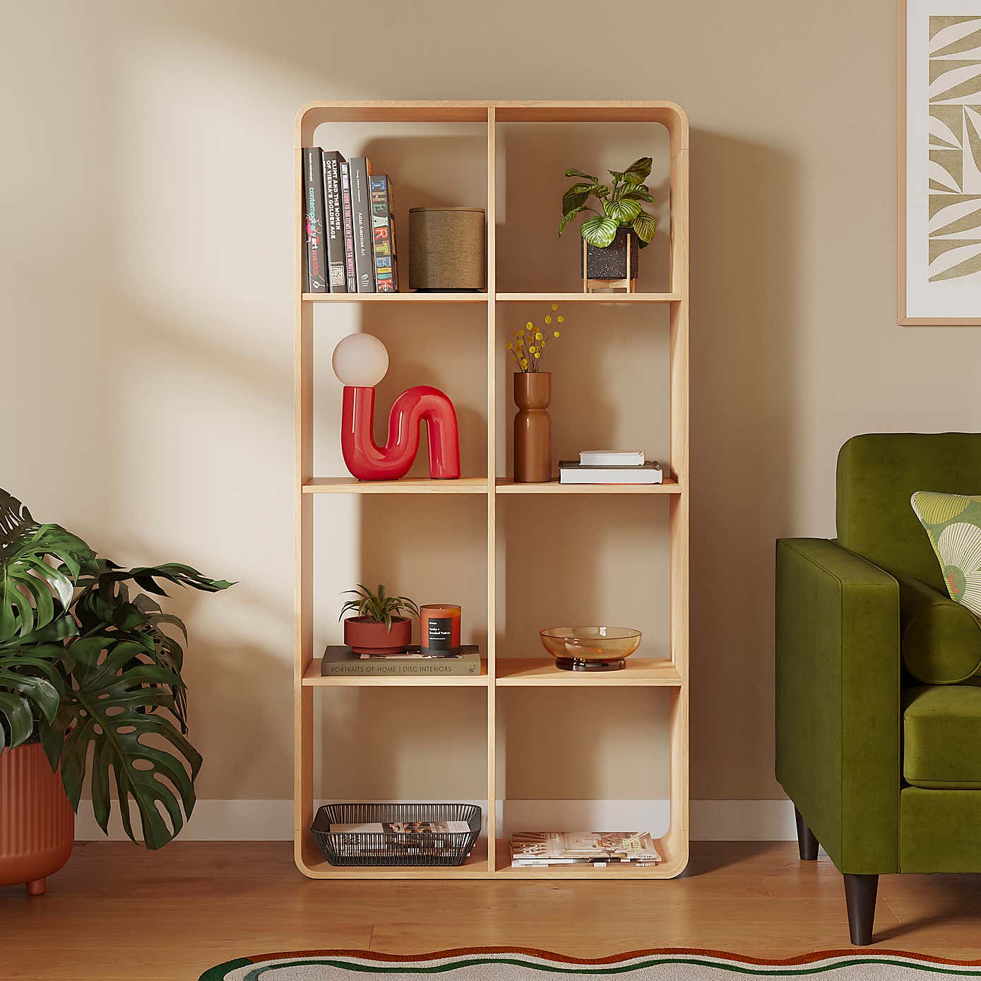 Bent Ply Shelving Unit