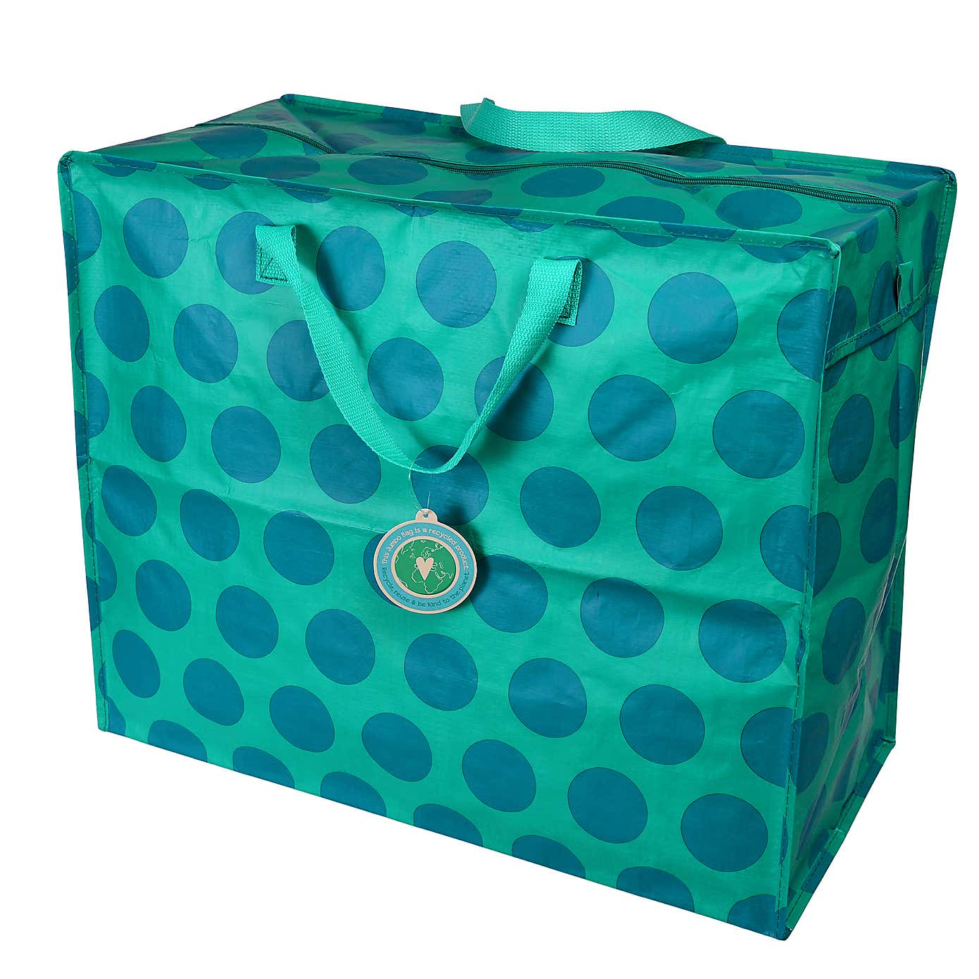 Rex London Blue on Turquoise Spotlight Jumbo Bag
